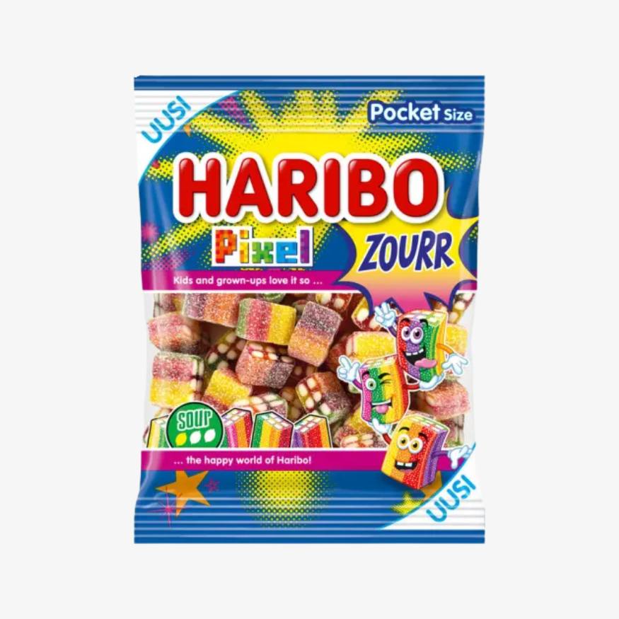 Harribo Pixels Bag (22X 80G) 1,76Kg (3,9LB)