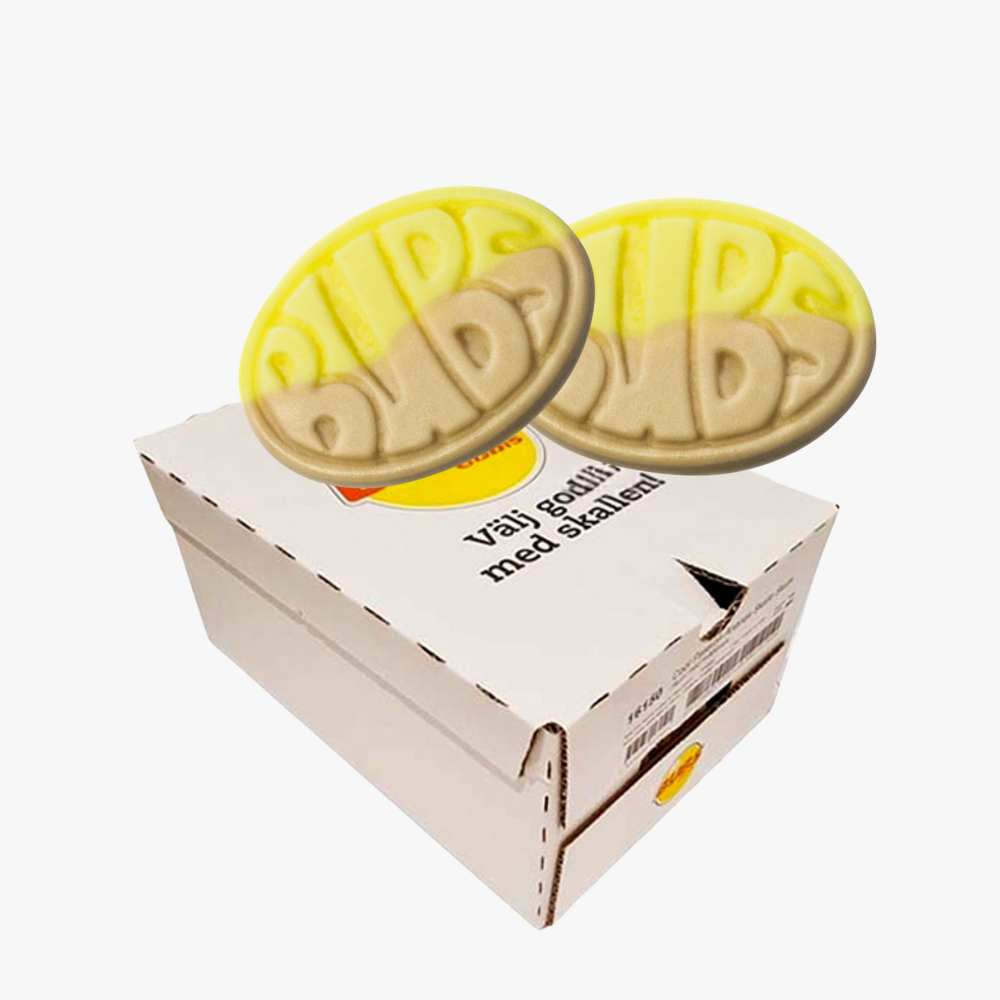 BUBS Banana & Toffee Ovals Full Box 2.8KG