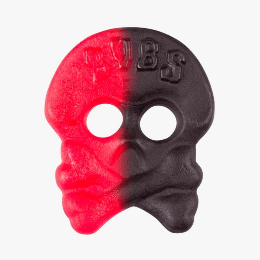 BUBS Raspberry & Liquorice Skull