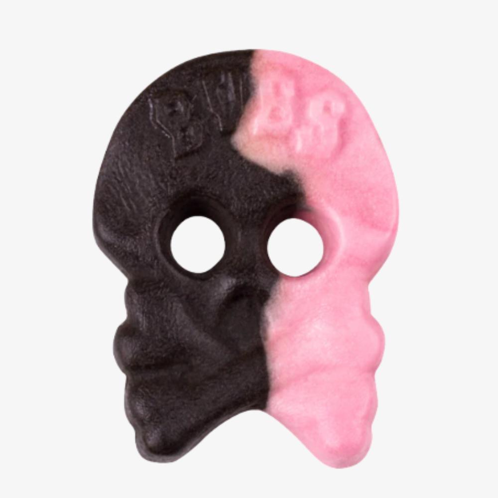 Bubs Raspberry Licorice Skull
