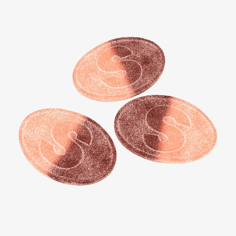 S-Märke Sour Peach/Cola 4Kg