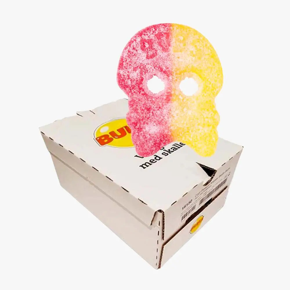 BUBS Sour Giant Skulls Full Box 3.2KG