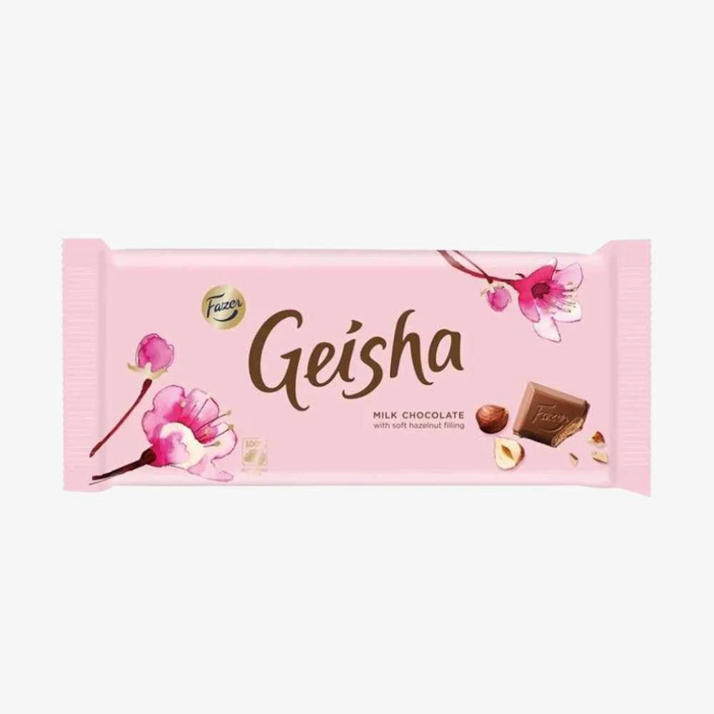 Geisha chocolate bar