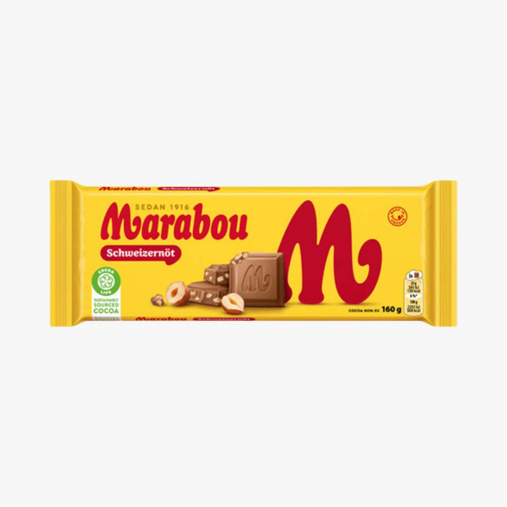 Marabou Schweizernöt - Schweizer Nut